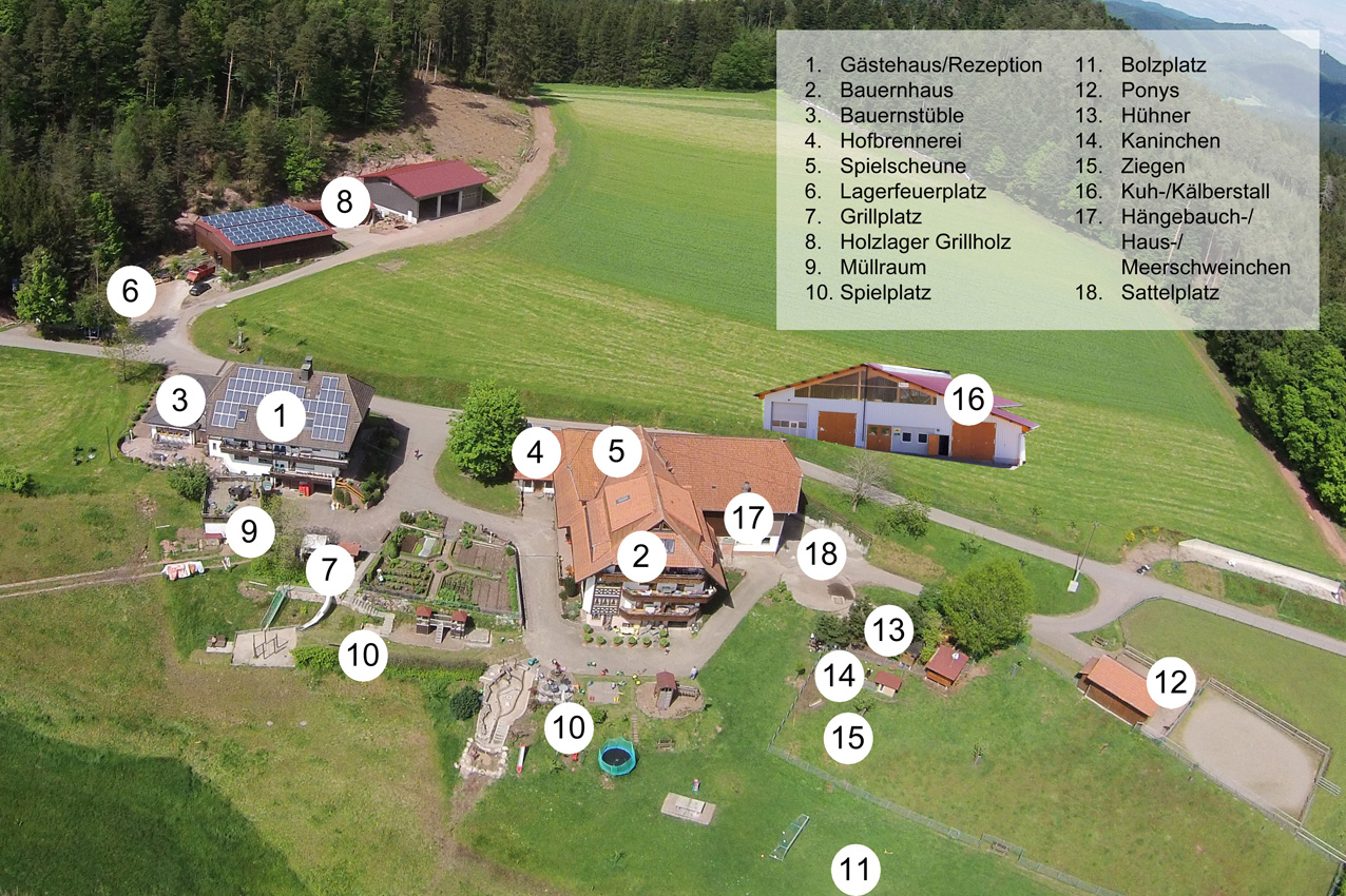 Lageplan Schlosshof